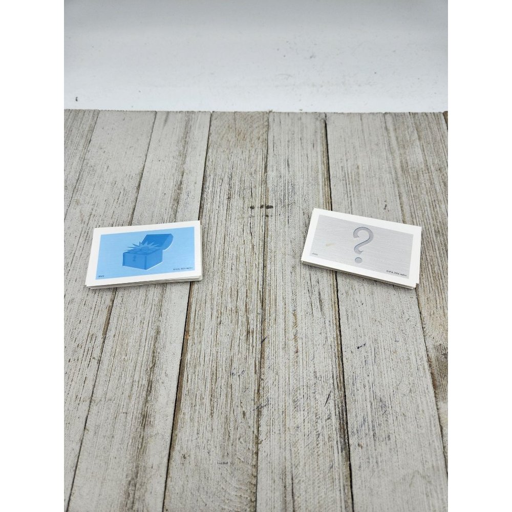 Monopoly here and now 2006 Replacement Chance Community Chest Cards